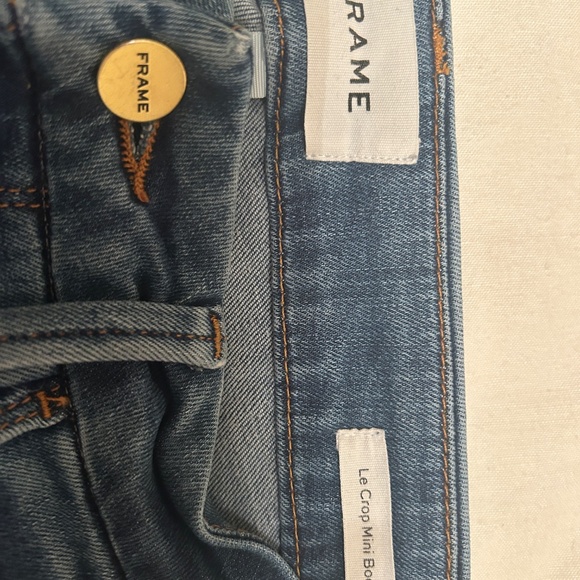 Frame Le Crop Mini Boot Jeans - Picture 4 of 7